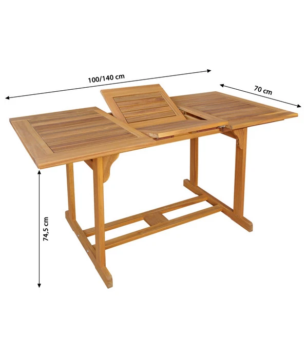 Dehner Ausziehtisch Macao 5 Dehner Ausziehtisch Macao – Bild 3