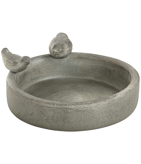 Dehner Keramik Vogeltränke Mit 2 Vögeln, Ca. Ø 28 Cm 3 Dehner Keramik Vogeltränke Mit 2 Vögeln, Ca. Ø 28 Cm