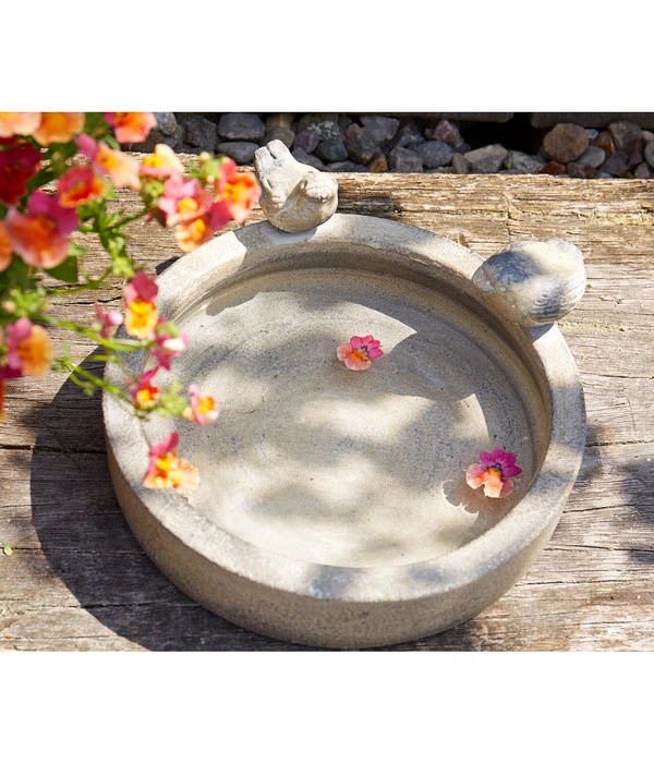 Dehner Keramik Vogeltränke Mit 2 Vögeln, Ca. Ø 28 Cm 5 Dehner Keramik Vogeltränke Mit 2 Vögeln, Ca. Ø 28 Cm – Bild 3