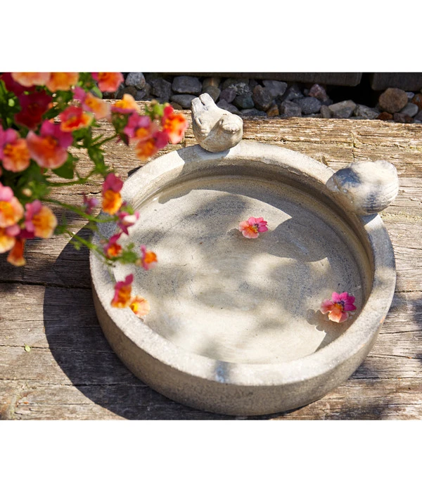 Dehner Keramik Vogeltränke Mit 2 Vögeln, Ca. Ø 28 Cm 6 Dehner Keramik Vogeltränke Mit 2 Vögeln, Ca. Ø 28 Cm – Bild 4