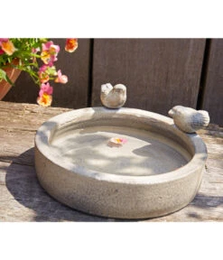 Dehner Keramik Vogeltränke Mit 2 Vögeln, Ca. Ø 28 Cm 11 Dehner Keramik Vogeltränke Mit 2 Vögeln, Ca. Ø 28 Cm -Gartenmöbel 1404763 WE MO 004 KeramikVogeltraenkeGartendeko