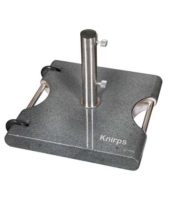 Knirps Granitsockel Mit Griff Und Rollen, 50 Kg 3 Knirps Granitsockel Mit Griff Und Rollen, 50 Kg
