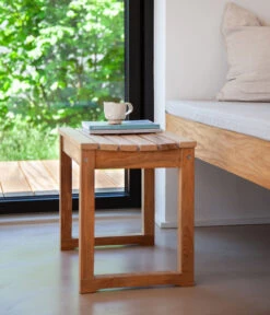 Cinas Gartenhocker Vega -Gartenmöbel 2012045 WE MO 003 TeackhockerVega