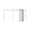 Siena Garden Schattenmanufaktur® Pergola Blende Aluminium, Ca. B160/H210 Cm -Gartenmöbel 2012664 WE FS 001 SchattenmanufakturPergolaBlende