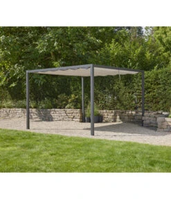Siena Garden Schattenmanufaktur® Pergola Dachbezug Libera -Gartenmöbel 2048858 WE MO 001 LieberaDachbezugsilber