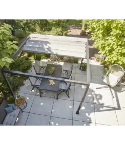 Siena Garden Schattenmanufaktur® Pergola Dachbezug Libera -Gartenmöbel 2048858 WE MO 005 LieberaDachbezugsilber