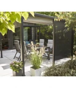 Siena Garden Schattenmanufaktur® Pergola Blende Ranotex, Ca. B150/H210 Cm -Gartenmöbel 2048874 WE MO 008 ManufakturBlendeRanotex150