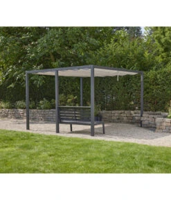 Siena Garden Schattenmanufaktur® Pergola-Zubehör Bank -Gartenmöbel 2048890 WE MO 003 ManufakturBank150cm