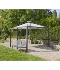 Siena Garden Schattenmanufaktur® Pergola-Zubehör Bank -Gartenmöbel 2048890 WE MO 004 ManufakturBank150cm