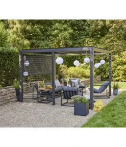 Siena Garden Schattenmanufaktur® Pergola Basis Vivera, Ca. B320/H220/T320 Cm -Gartenmöbel 2050086 WE MO 004 ViveraPergolaBasis