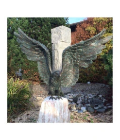 Rottenecker Bronze-Seeadler, 20 X 80 X 55 Cm 6 Rottenecker Bronze-Seeadler, 20 X 80 X 55 Cm -Gartenmöbel 2188654 WE MO 001 RotteneckerBronzeSeeadler20x80x55cm