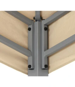 Tepro Gartenpavillon Marabo, Ca. B305/H275/T305 Cm -Gartenmöbel 2190643 WE DE 003 PavillonMaraboTaupe