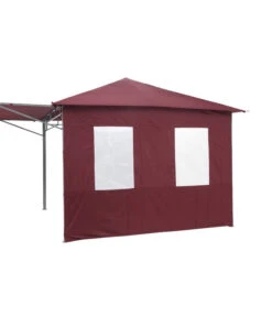 Tepro Seitenteilset Für Gartenpavillon Lehua Und Waya -Gartenmöbel 2191054 WE FS 004 SeitenteilsetLehuaWayaburgund 1