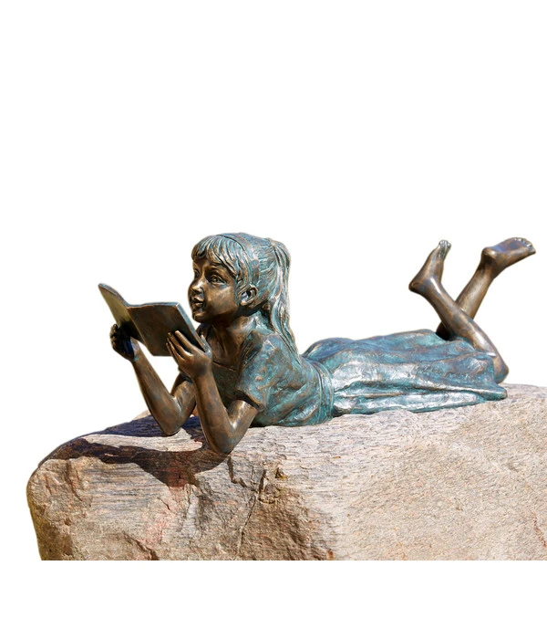 Rottenecker Bronzefigur Mädchen Lara 3 Rottenecker Bronzefigur Mädchen Lara