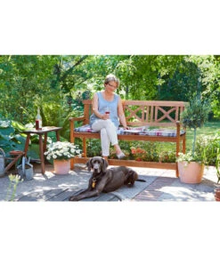 Dehner Gartenbank Malmoe -Gartenmöbel 2403566 WE MO BAENKE 001