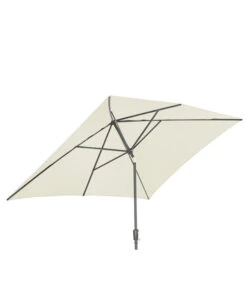 Dehner Sonnenschirm Samos, Rechteckig, Ca. B300/T200 Cm -Gartenmöbel 2408003 WE FS 004 SchirmSamosCremeNeu