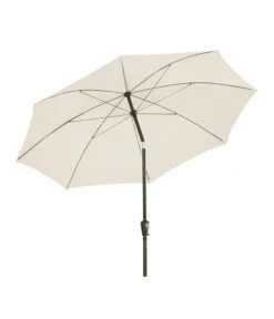 Dehner Sonnenschirm Paros, Rund, Ca. Ø250 Cm 10 Dehner Sonnenschirm Paros, Rund, Ca. Ø250 Cm -Gartenmöbel 2408300 WE FS 003 SchirmparosCremeNeu