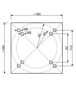 Schneider Ampelschirm Rhodos Twist Woody, Anthrazit, Rechteckig, Ca. B300/T360 Cm -Gartenmöbel 2457992 2451714 2887917 4355640 WE DE 001 LochkreisAmpelschirme