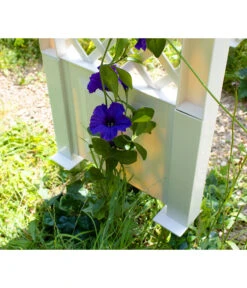 KHW Kunststoff-Rosenbogen Mit Erdspießen, Ca. B100/H207/T43 Cm 11 KHW Kunststoff-Rosenbogen Mit Erdspießen, Ca. B100/H207/T43 Cm -Gartenmöbel 2546505 WE DE 002 KHWKunststoffRosenbogenmitErdspiessen100x43x207cmweiss