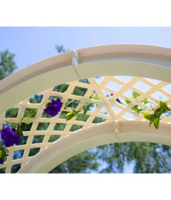 KHW Kunststoff-Rosenbogen Mit Erdspießen, Ca. B100/H207/T43 Cm 13 KHW Kunststoff-Rosenbogen Mit Erdspießen, Ca. B100/H207/T43 Cm -Gartenmöbel 2546505 WE DE 004 KHWKunststoffRosenbogenmitErdspiessen100x43x207cmweiss