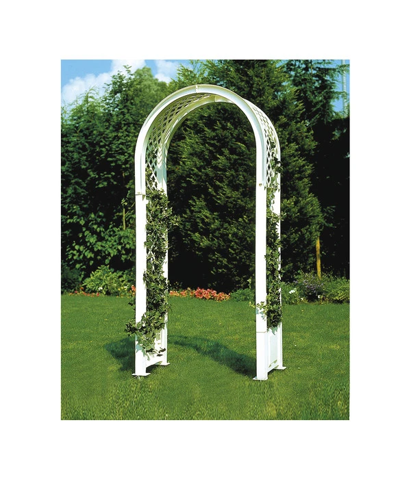 KHW Kunststoff-Rosenbogen Mit Erdspießen, Ca. B100/H207/T43 Cm 3 KHW Kunststoff-Rosenbogen Mit Erdspießen, Ca. B100/H207/T43 Cm