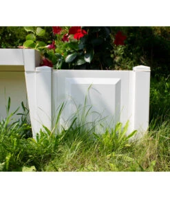 KHW Kunststoff-Gartenbank Berlin -Gartenmöbel 2547339 WE DE 007 BankBerlinweiss