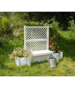 KHW Kunststoff-Gartenbank Kopenhagen 12 KHW Kunststoff-Gartenbank Kopenhagen -Gartenmöbel 2547511 WE MO 004 BankKopenhagenweiss