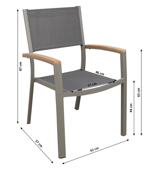 Dehner Stapelstuhl Colmar 7 Dehner Stapelstuhl Colmar – Bild 5