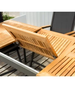 Dehner Teak-Ausziehtisch Colmar, Ca. B152-210/H76/T89 Cm -Gartenmöbel 2785608 WE DE 001 DehnerTischColmar