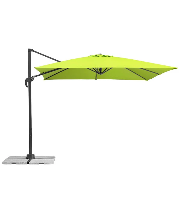 Schneider Classics Ampelschirm Rhodos Junior, Quadratisch, Ca. B270/T270 Cm 3 Schneider Classics Ampelschirm Rhodos Junior, Quadratisch, Ca. B270/T270 Cm