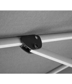 Schneider Premium Ampelschirm Monaco, Granitgrau, Quadratisch, Ca. B300/T300 Cm -Gartenmöbel 2887982 WE DE 005 SchirmMOnaco300x300