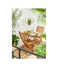 Dehner Beistelltisch Macao, Ca. B50/H50/T50 Cm -Gartenmöbel 3097029 WE MO 001 MacaoKlein