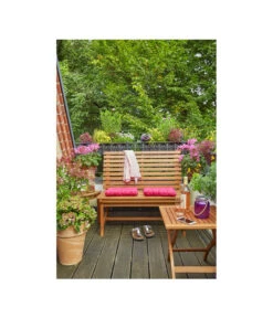 Dehner Akazienbank Paisley, 2-Sitzer -Gartenmöbel 3099728 WE MO 002 Akazienbank Paisley 1