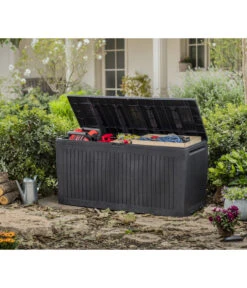 Keter Aufbewahrungsbox Comfy, 270 Liter, Ca. B116,7/H57/T44,7 Cm -Gartenmöbel 3128733 WE MO 002 KeterAufbewahrungsbox