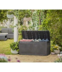Keter Aufbewahrungsbox Comfy, 270 Liter, Ca. B116,7/H57/T44,7 Cm -Gartenmöbel 3128733 WE MO 003 KeterAufbewahrungsbox