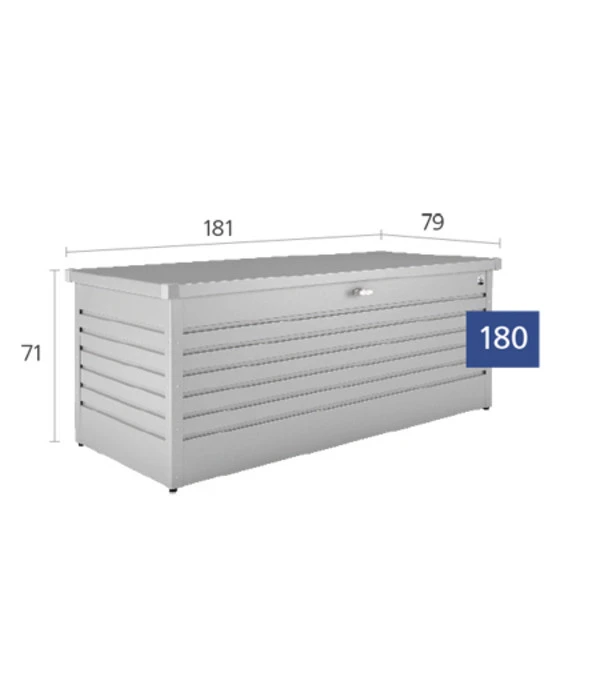 Biohort FreizeitBox 180, Ca. B181/H71/T79 Cm 4 Biohort FreizeitBox 180, Ca. B181/H71/T79 Cm – Bild 2