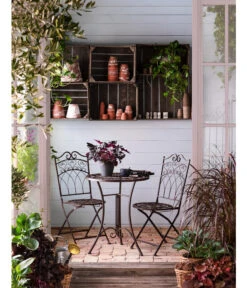 Metalltisch Antik, Ca. Ø61/H72 Cm -Gartenmöbel 3214889 WE MO 001 GruppeAntikNEU