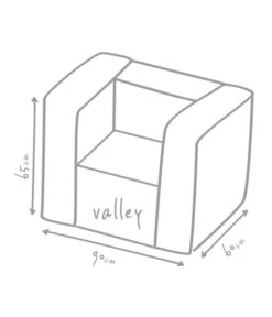 Outbag Outdoor-Sitzsack Valley Plus 7 Outbag Outdoor-Sitzsack Valley Plus -Gartenmöbel 3456324 WE DE 002 ValleyPlusAnthrazit