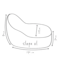 Outbag Outdoor-Sitzsack Slope XL Plus 7 Outbag Outdoor-Sitzsack Slope XL Plus -Gartenmöbel 3464930 WE DE 002 SlopeXlPlusAnthrazit