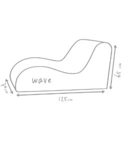 Outbag Outdoor-Sitzsack Wave Deluxe Skin -Gartenmöbel 3502218 WE DE 002 WaveSkinKiesel