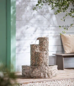 Dehner Granit-Gartenbrunnen Heidelberg, Ca. B50/H55/T50 Cm -Gartenmöbel 3555497 WE MO 002 DehnerGranitGartenbrunnenHeidelberg