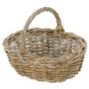 Van Der Leeden Rattan-Korb Mit Henkel, Oval, Braun 2 Van Der Leeden Rattan-Korb Mit Henkel, Oval, Braun -Gartenmöbel 3679743 WE FS 001 Rattanhenkelkorb36x28x14cm