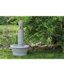 GARANTIA Kunststoff-Gartenbrunnen Roma, Ø 54 X 100 Cm 5 GARANTIA Kunststoff-Gartenbrunnen Roma, Ø 54 X 100 Cm -Gartenmöbel 3914025 WE MO 001 GarantiaSteinfGartenbrunnenRoma54x100cmRegentonnen