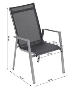 Dehner Stapelstuhl Macon 11 Dehner Stapelstuhl Macon -Gartenmöbel 4030771 WE BG 001 StapelstuhlMacon