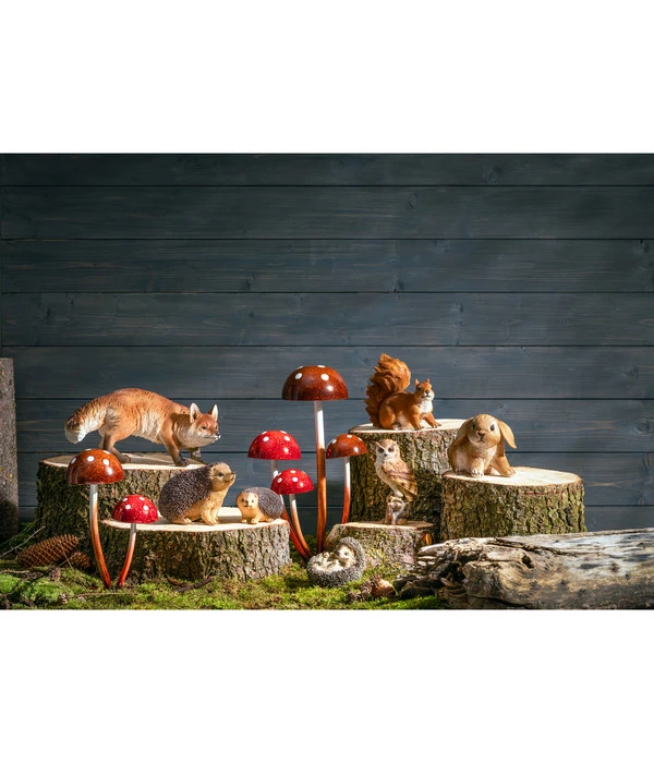 Dehner Metall-Deko Pilze, 21 X 13 X 30 Cm 4 Dehner Metall-Deko Pilze, 21 X 13 X 30 Cm – Bild 2