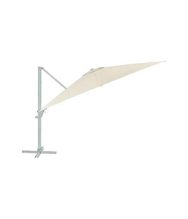 Dehner Ampelschirm Zypern, Quadratisch, Ca. B300/T300 Cm 4 Dehner Ampelschirm Zypern, Quadratisch, Ca. B300/T300 Cm – Bild 3