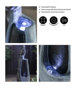 Dehner Polyresin-Gartenbrunnen Family, Ca. B42,5/H120/T27 Cm 14 Dehner Polyresin-Gartenbrunnen Family, Ca. B42,5/H120/T27 Cm -Gartenmöbel 4079901 WE IG 001 DehnerPolyresinGartenbrunnenFamily