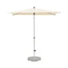 Sun Comfort Sonnenschirm Alu-Smart, Rechteckig, Ca. B150/T210 Cm -Gartenmöbel 4109229 WE FS 001 GlatzSonnenschirmAluSmartBeige