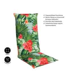 Dehner Hochlehnerpolster Varadero, Ca. B120/H8/T50 Cm -Gartenmöbel 4182762 WE IG 001 HLPolsterVaradero