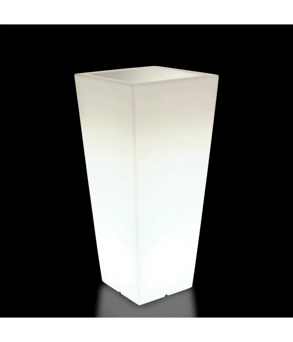 Farmet Kunststoff-Pflanzkübel Hydrus, Ca. B39/H85/T39 Cm, Weiß 5 Farmet Kunststoff-Pflanzkübel Hydrus, Ca. B39/H85/T39 Cm, Weiß – Bild 3